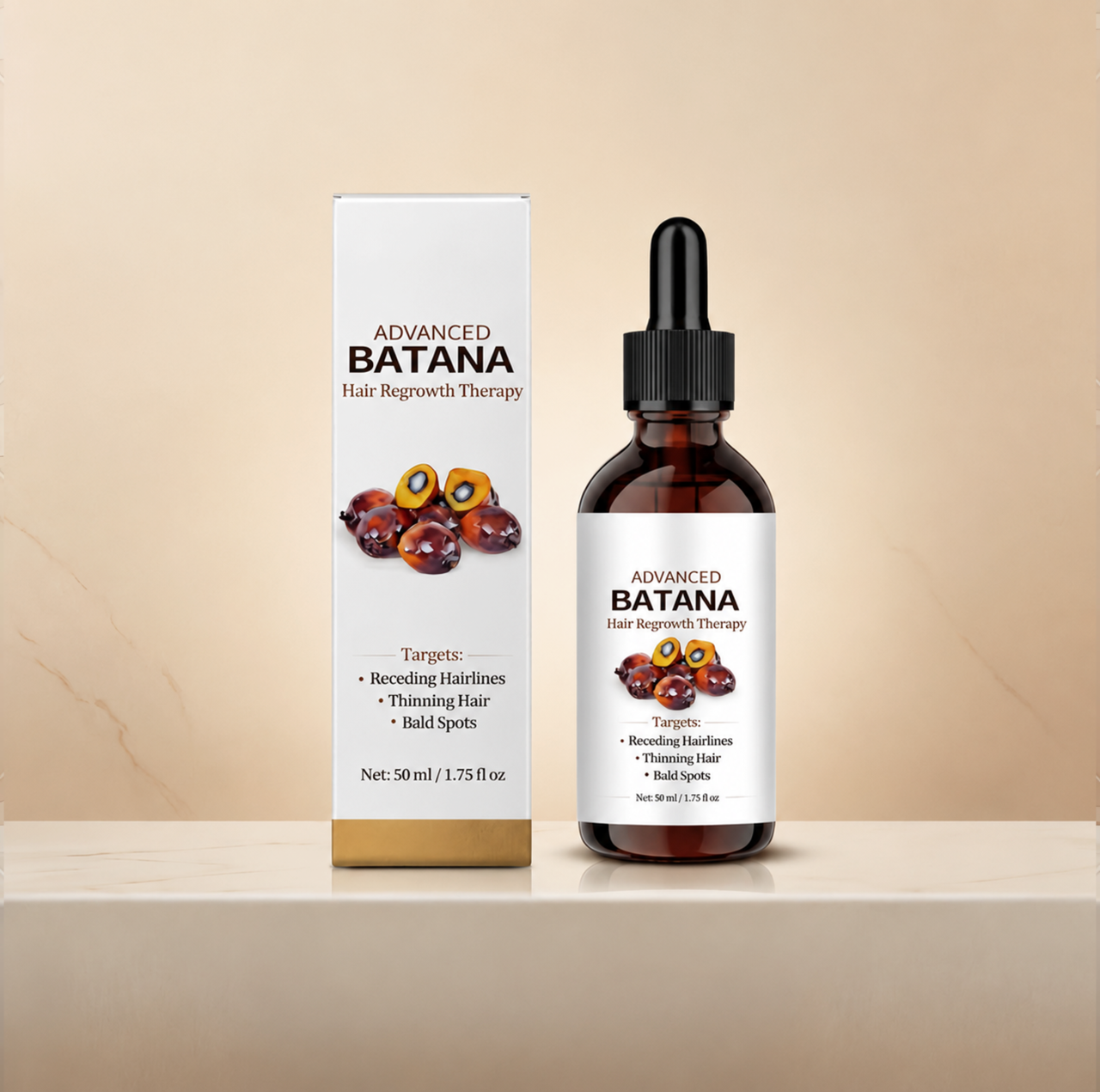 Advanced Batana Oil Hair Regrowth Therapy | Reverse Thinning Hair & Receding Hairline🌱