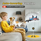[# rc aircraft]Colorful LED Stunt Fighter Jet Drone ✈️