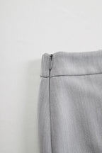 Elegant Herringbone Blazer & Pencil Skirt Set