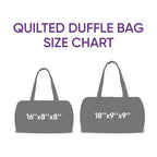 Hippie Van Quilted Duffle Bag