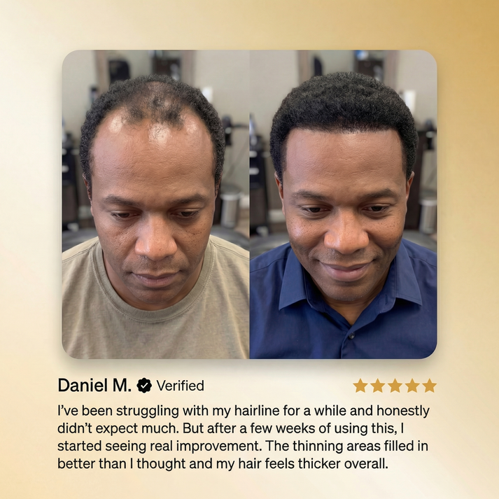 Advanced Batana Oil Hair Regrowth Therapy | Reverse Thinning Hair & Receding Hairline🌱