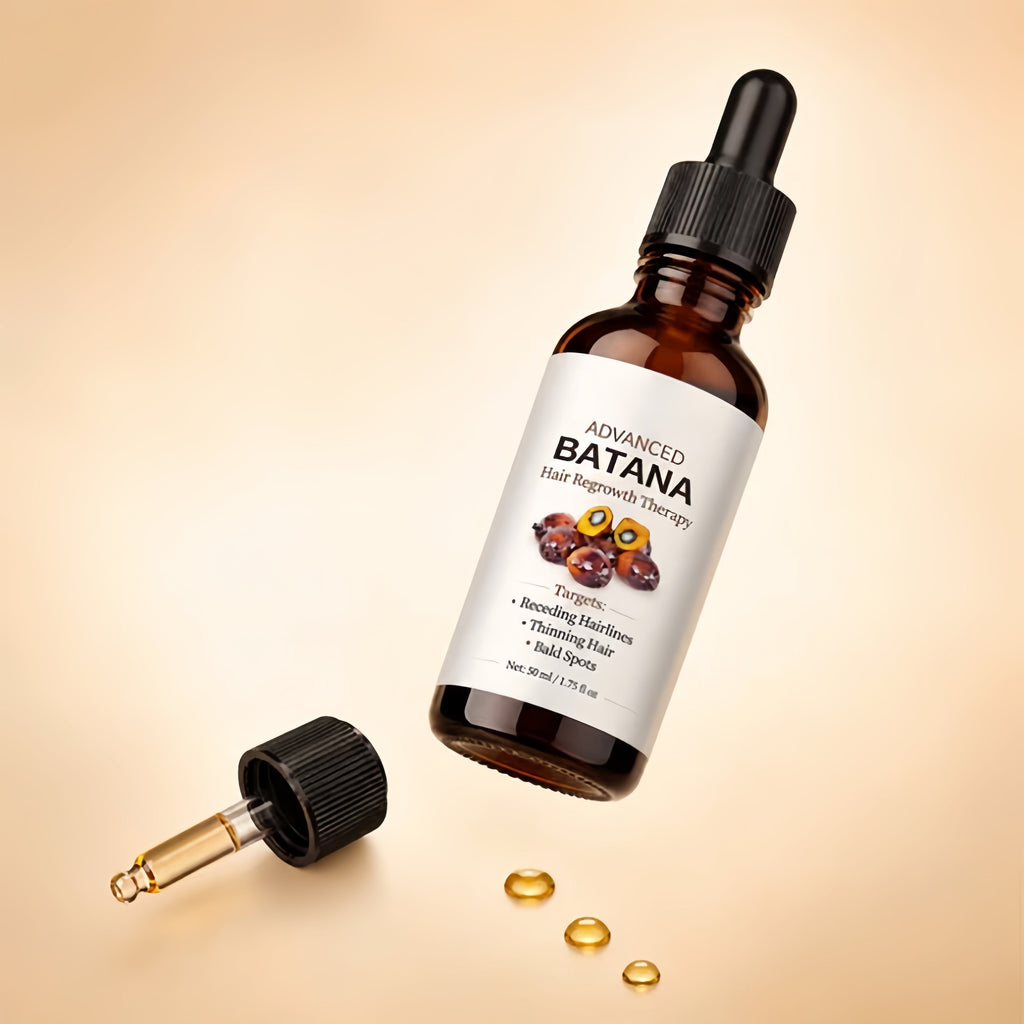 Advanced Batana Oil Hair Regrowth Therapy | Reverse Thinning Hair & Receding Hairline🌱