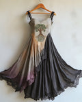 Summer vacation Viking theme Kettle knot irregular handmade dress ddd7