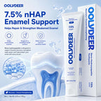 Nano Hydroxyapatite Toothpas-Whiten & Soothe Sensitive Teeth🪥