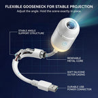 USB Star Sky Projector Lamp, Mini Galaxy Bedroom Night Light ✨