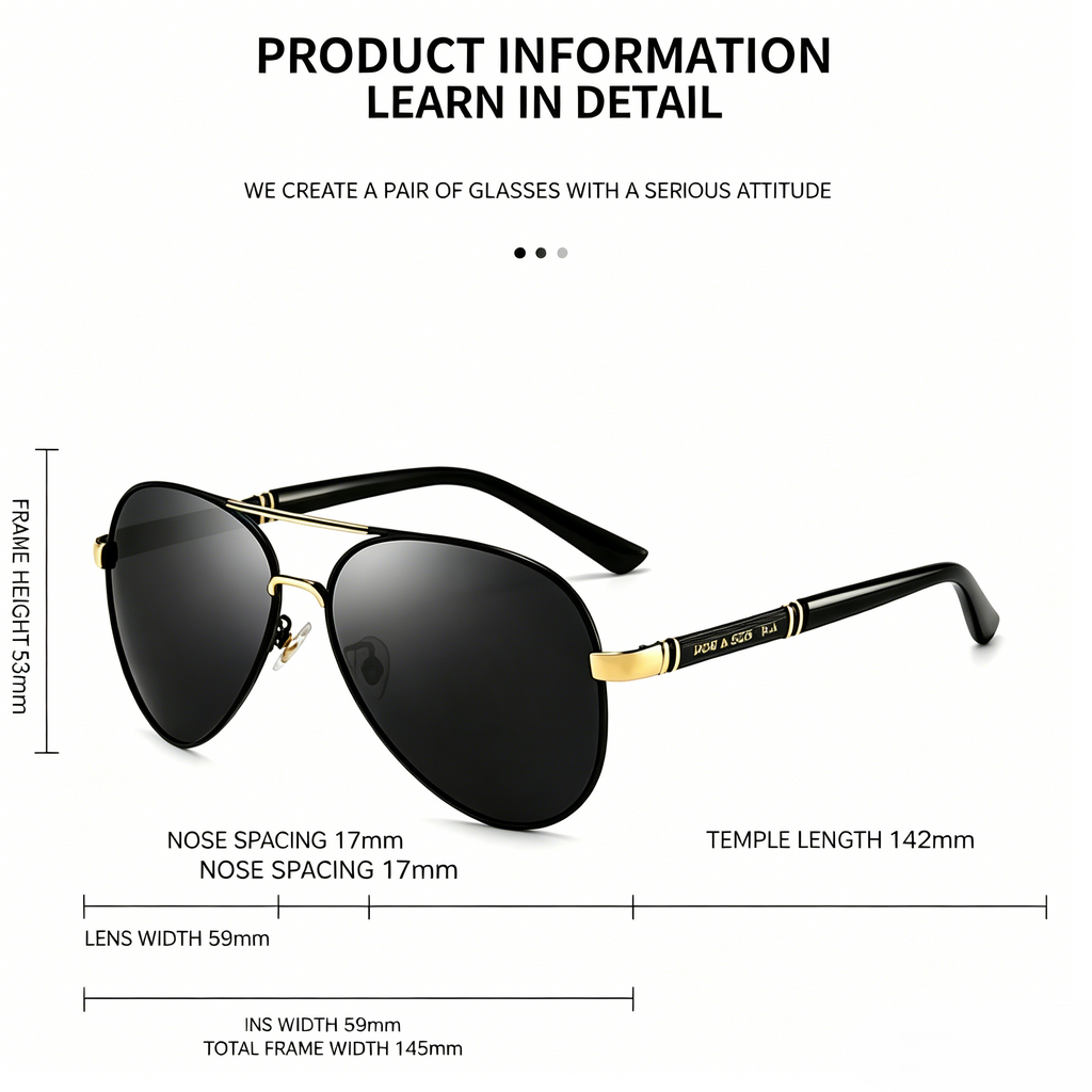 Aviator Sunglasses for Women & Men🕶️