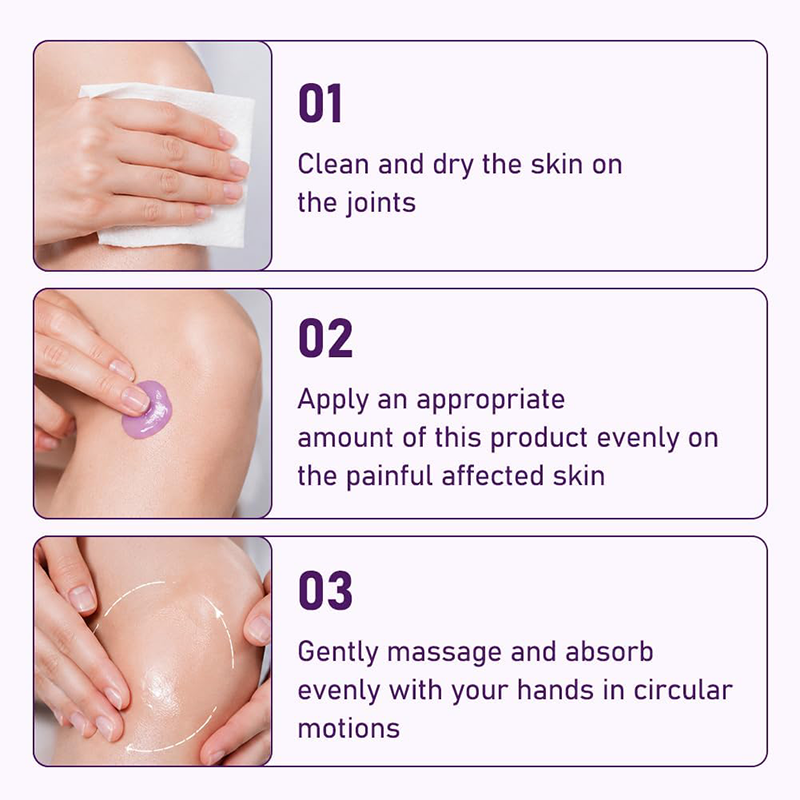Soothing Relief Massage Gel,Joint Gel Purple