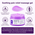 Soothing Relief Massage Gel,Joint Gel Purple