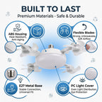 2026 New E27 Socket Ceiling Fan Light 💨 2-in-1 Fan Light