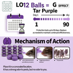 12-Pack Rodent Repellent Balls, Natural Pest Control🐭