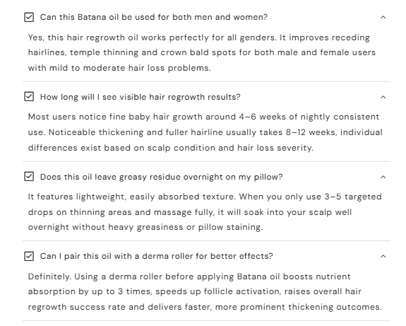 Advanced Batana Oil Hair Regrowth Therapy | Reverse Thinning Hair & Receding Hairline🌱